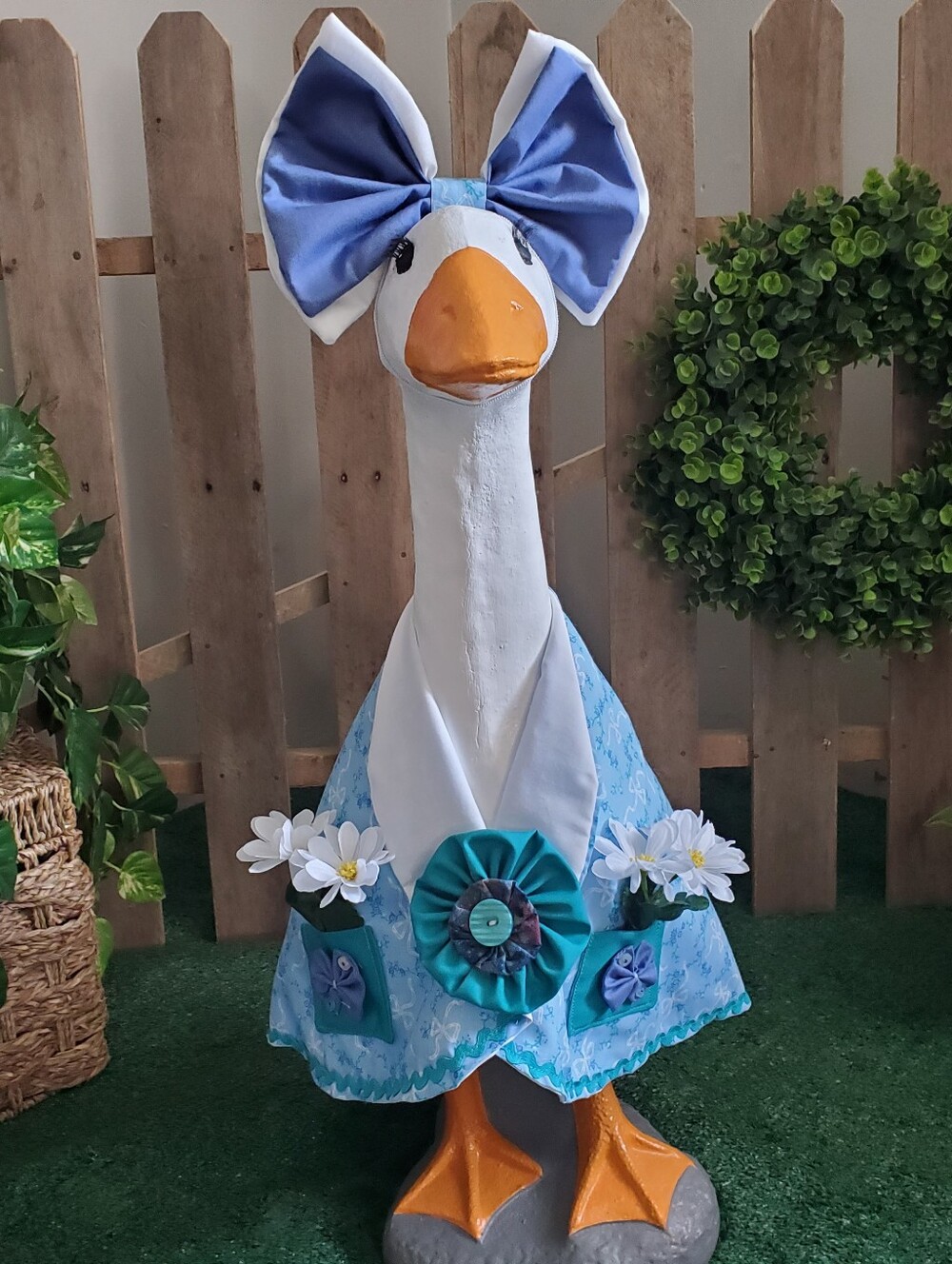 Sweet Summertime Porch Goose Outfit Set